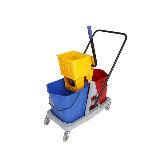 50L Bucket and Wringer Trolley