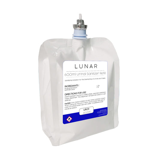 Lunar Bio Urinal Sanitizer Refill Sachet 600ml