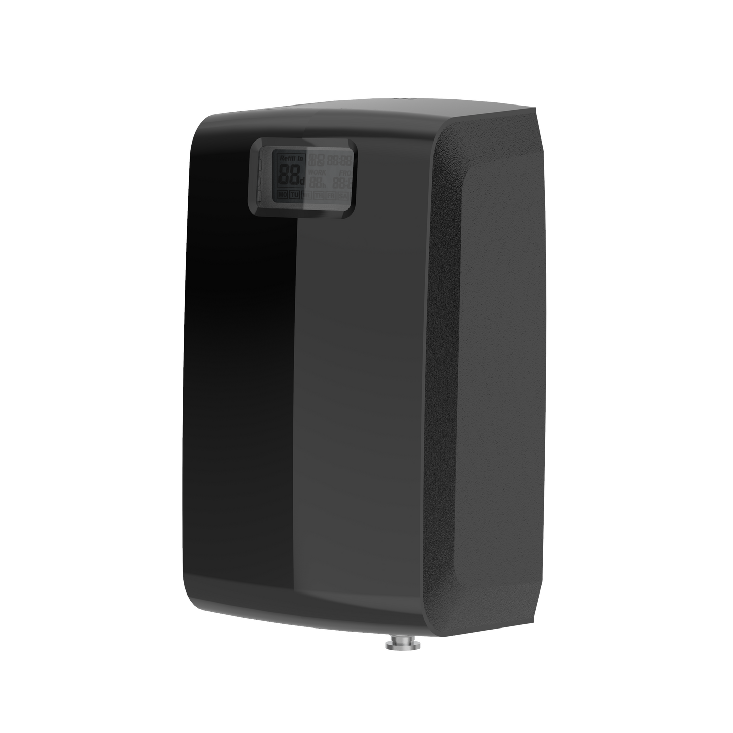 Lunar Programmable Urinal Sanitizer Dispenser Black
