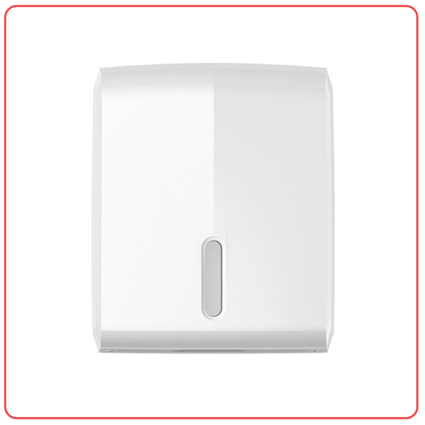 Lunar White Folded Paper Towel Dispenser