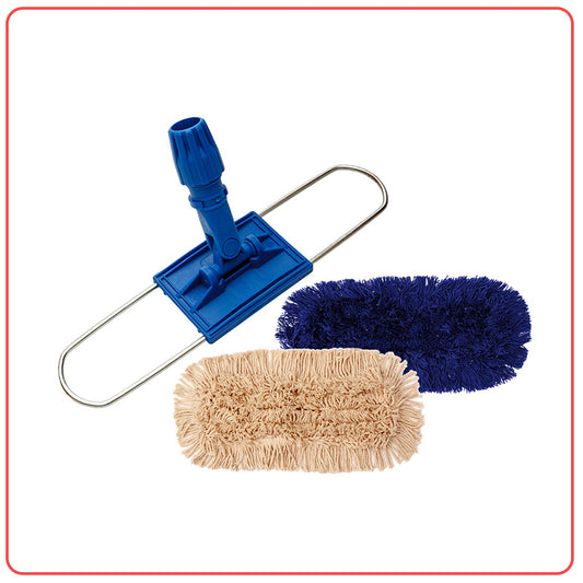 Dustmop Sweeper Complete (Handle, Frame and sleeve)