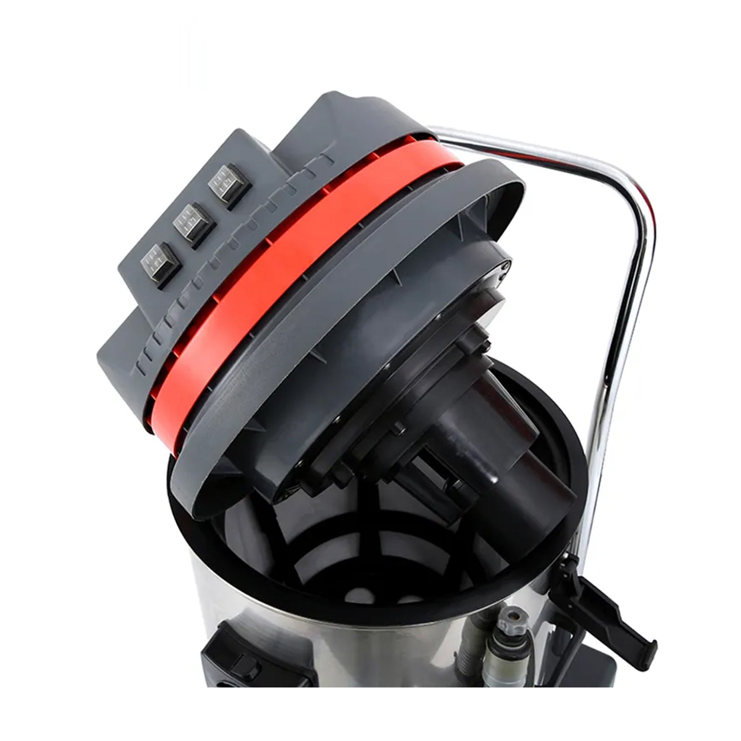 MZL 80L Industrial Wet and Dry Vacuum Cleaner 3 Motor