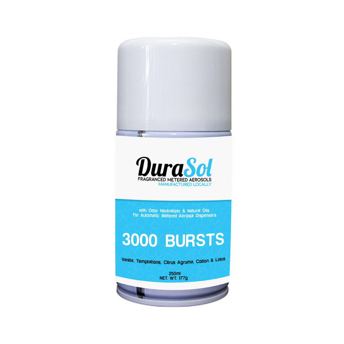 Durasol 250ml Fragranced Metered Aerosol – Duramaid Cleaning and ...