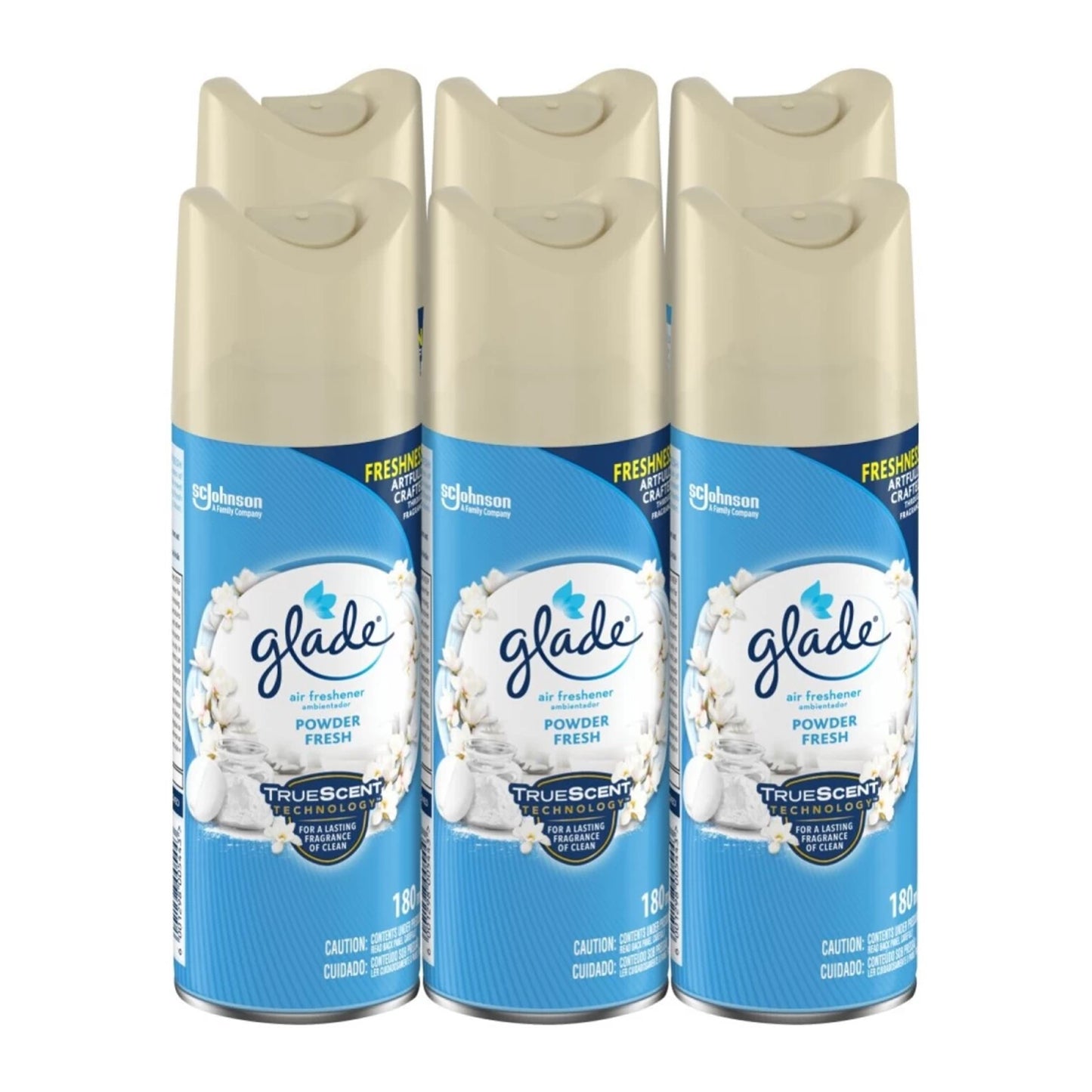 Glade Fragranced Aerosol 180ml 6 Pack
