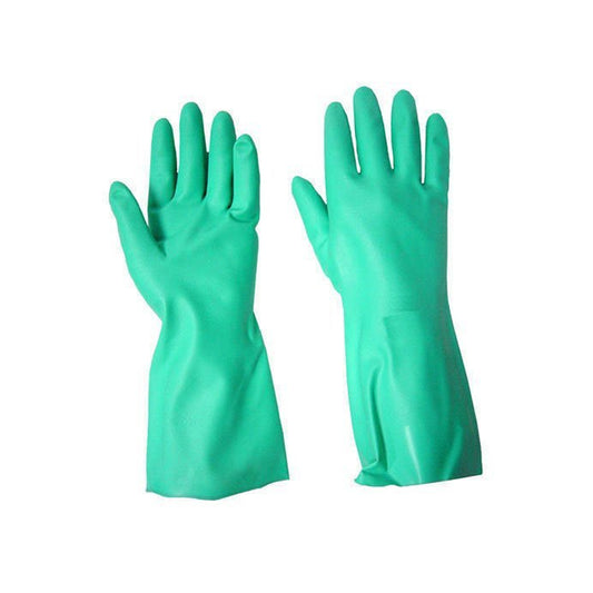 Thick Green Nitrile Gloves (Pair)
