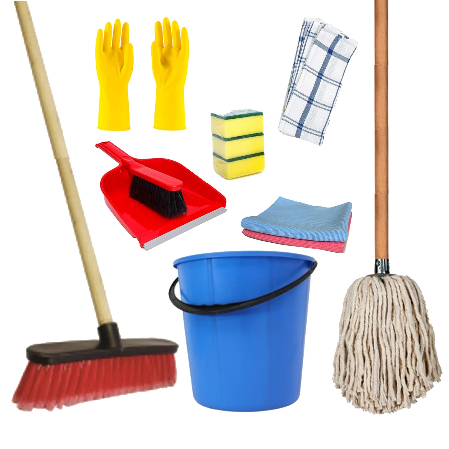 Household Cleaning Equipment Kit