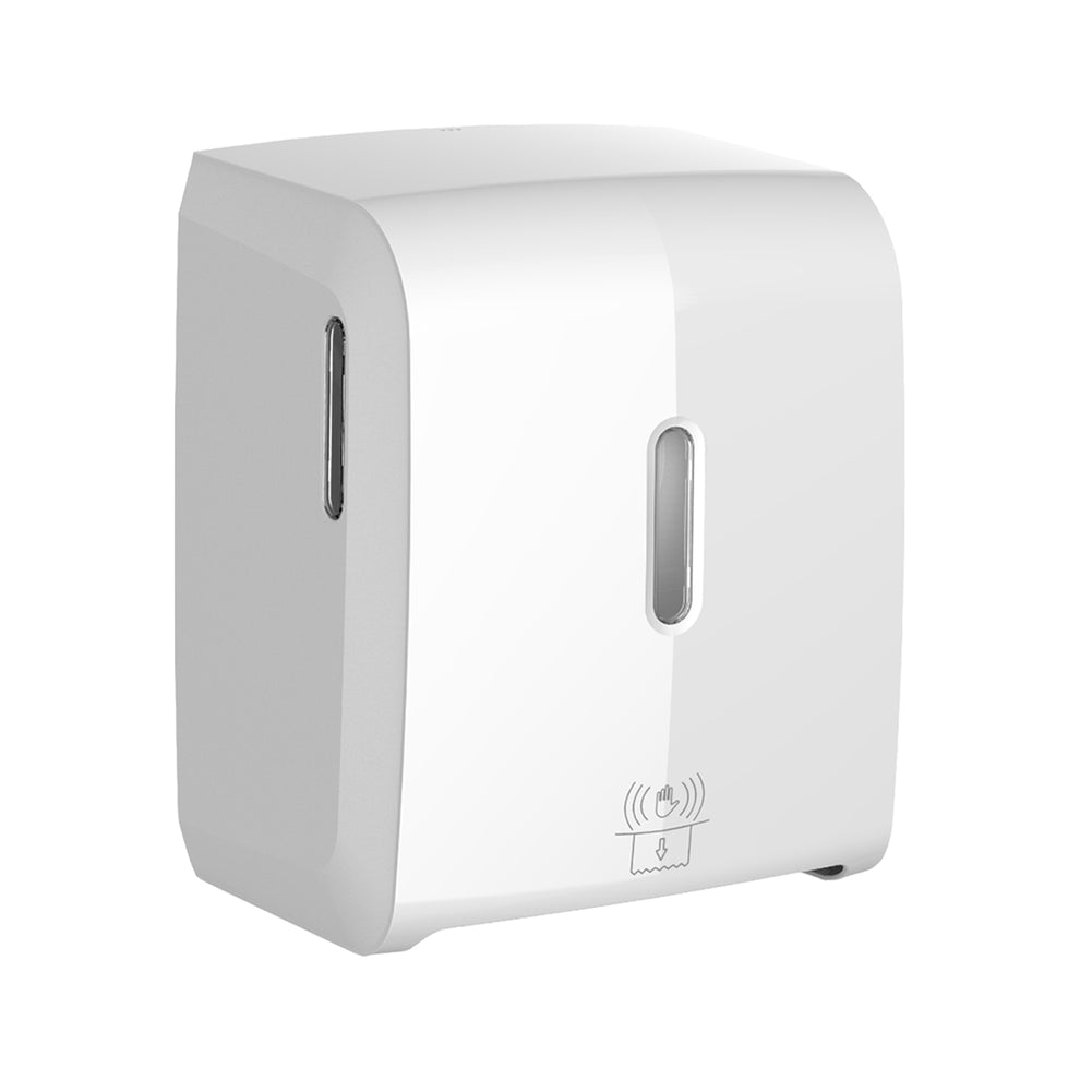 Lunar White Sensor Autocut Paper Towel Dispenser – Duramaid Cleaning ...