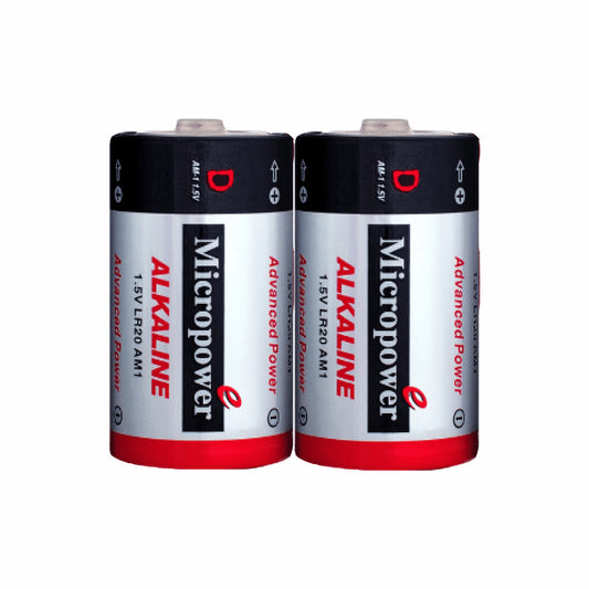 Micropower D-Cell Batteries 2 Pack