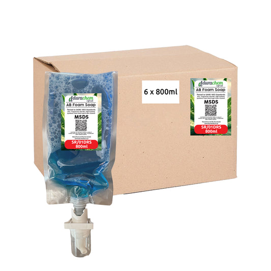 Durachem Refresh Anti - Bac Foam Soap Refill Sachet 800ml (Box of 6)