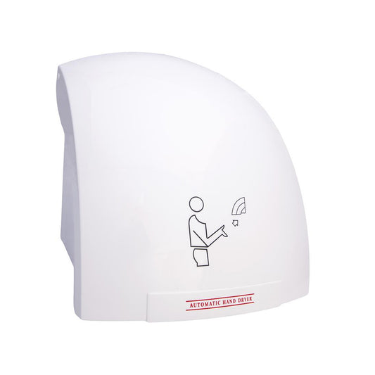 White GT Hand Dryer 1.8Kw