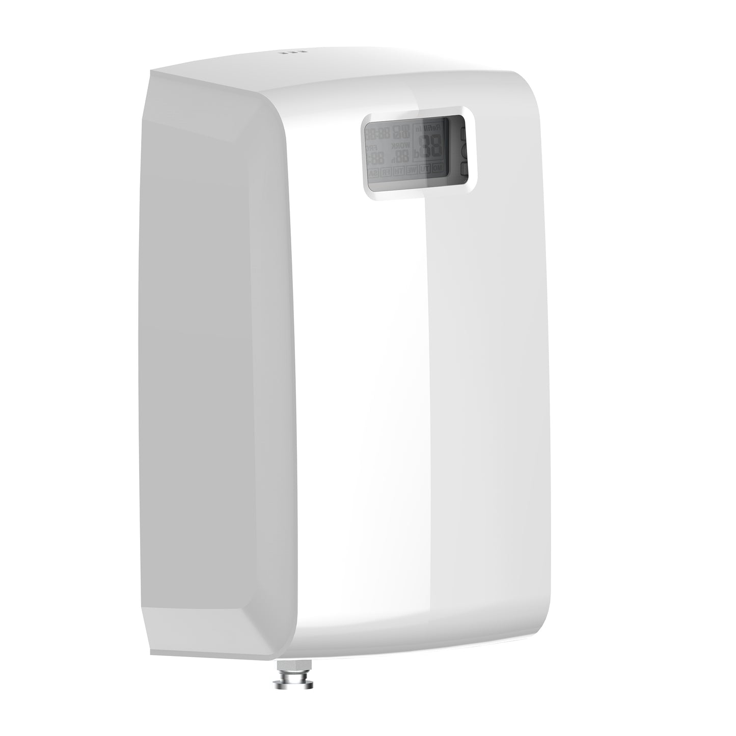 Lunar Programmable Urinal Sanitizer Dispenser White