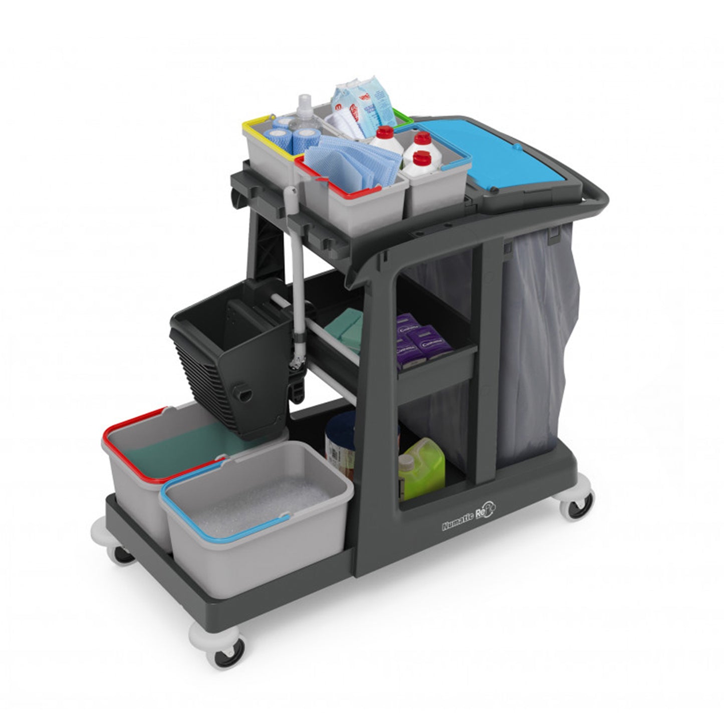 Numatic EM3 Eco-Matic Janitorial Trolley