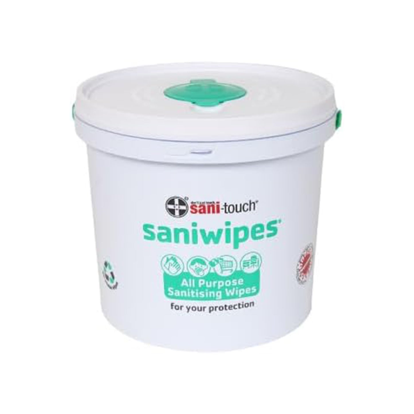 Hand And Surface Disinfectant Wipes With QAC and Alcohol - 150's - 2000's Recycle