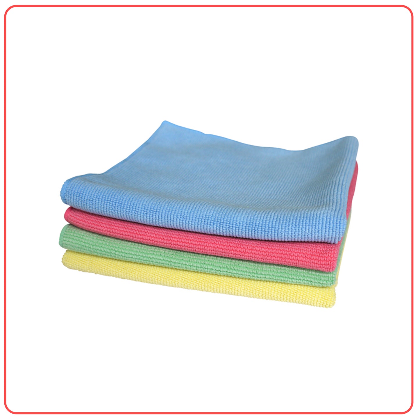 Colour Coded 200gsm Microfibre Cloth