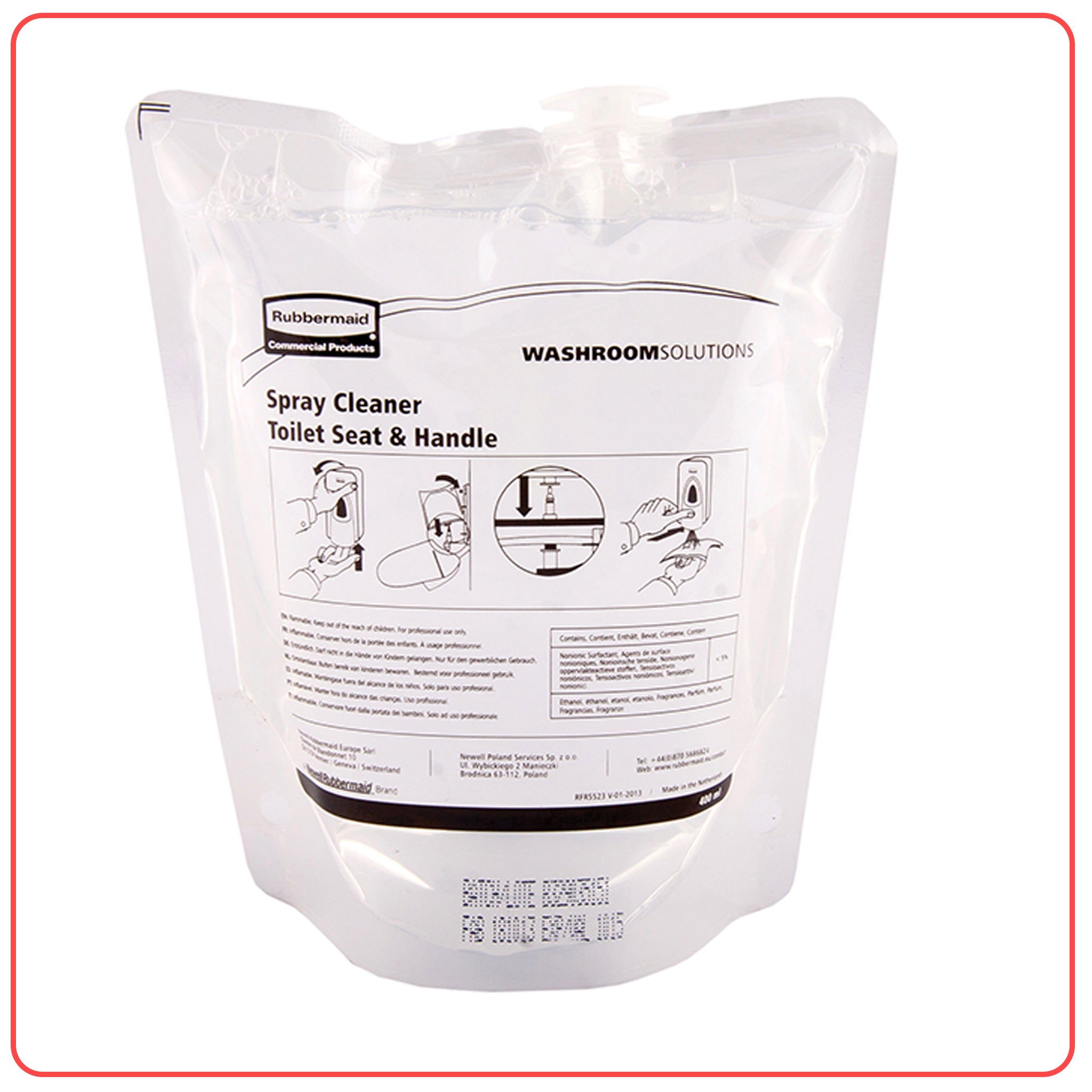 Rubbermaid 400ml Seat and Handle Cleaner – Duramaid Cleaning and ...