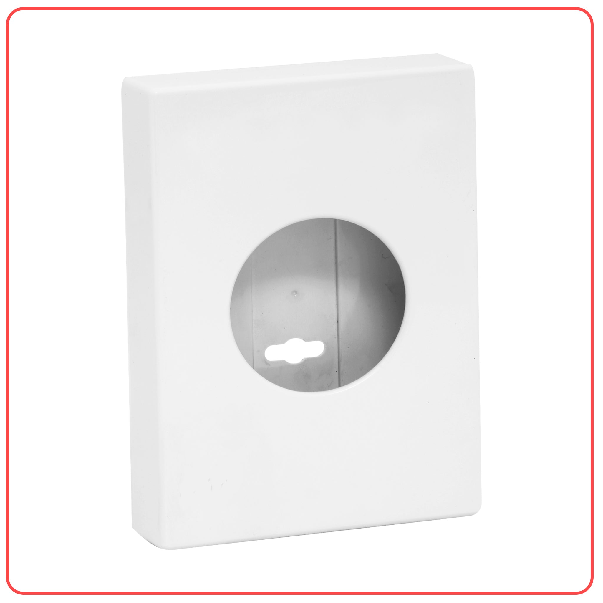 Phoenix White Sani Bag Holder Duramaid Cleaning and Hygiene Supplies