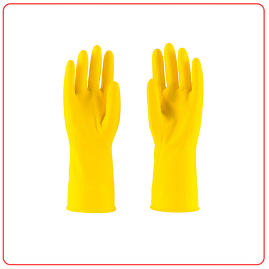 Yellow Household Gloves