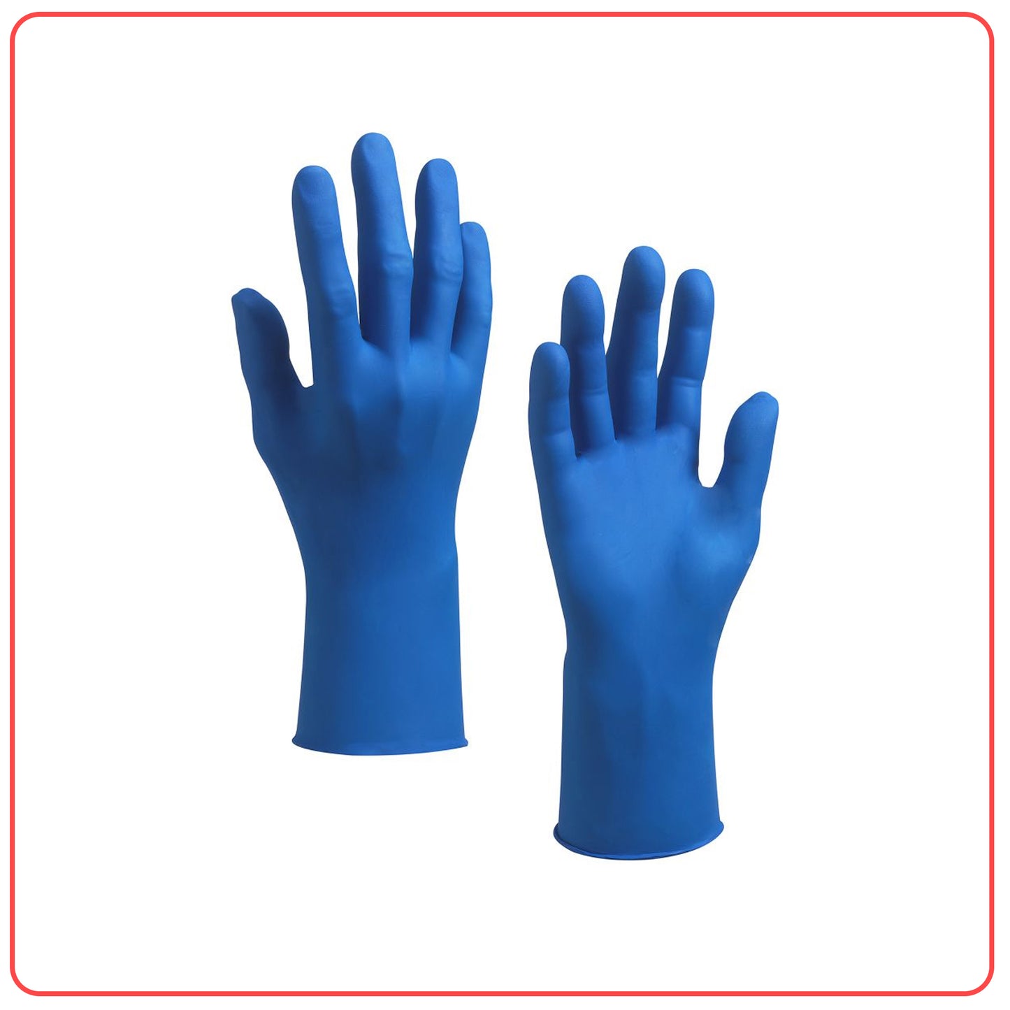 Blue Nitrile Gloves Powder Free (Box of 100)